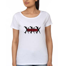 Load image into Gallery viewer, xxxtentaction T-Shirt for Women-White-Ektarfa.online
