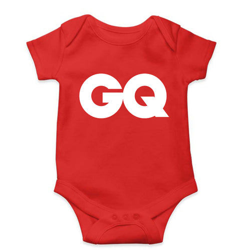 GQ Magazine Kids Romper For Baby Boy/Girl-Red-Ektarfa.online