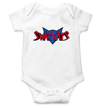 Load image into Gallery viewer, Swat Kats Logo Kids Romper For Baby Boy/Girl-0-5 Months(18 Inches)-White-Ektarfa.online
