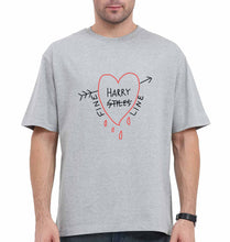 Load image into Gallery viewer, Harry Styles Oversized T-Shirt for Men-Grey-Ektarfa.online
