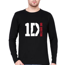 Load image into Gallery viewer, One Direction Full Sleeves T-Shirt for Men-Black-Ektarfa.online
