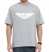 Load image into Gallery viewer, Top Gun Oversized T-Shirt for Men-Grey-Ektarfa.online
