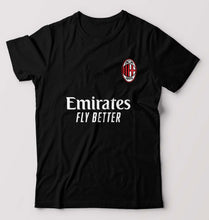 Load image into Gallery viewer, A.C. Milan 2021-22 T-Shirt for Men-Black-Ektarfa.online
