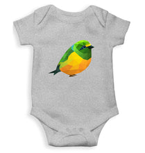 Load image into Gallery viewer, POLOGHRAM_BIRD Kids Romper For Baby Boy/Girl-0-5 Months(18 Inches)-Grey-Ektarfa.online
