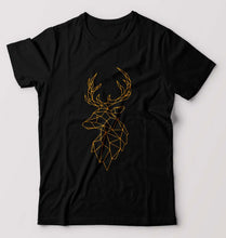 Load image into Gallery viewer, Deer T-Shirt for Men-Black-Ektarfa.online

