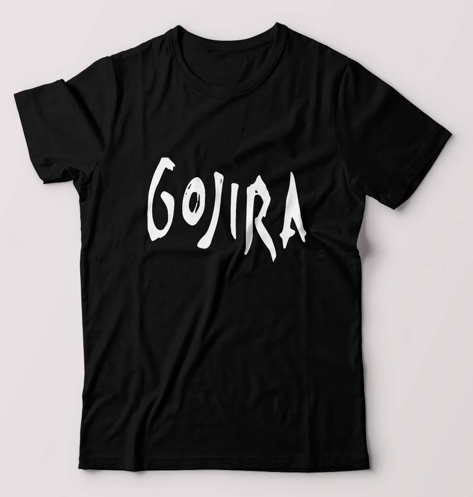 Gojira T-Shirt for Men-S(38 Inches)-Black-Ektarfa.online