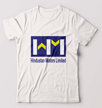 Load image into Gallery viewer, Hindustan Motors Limited T-Shirt for Men-White-Ektarfa.online
