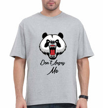 Load image into Gallery viewer, Angry Bear Oversized T-Shirt for Men-Grey-Ektarfa.online
