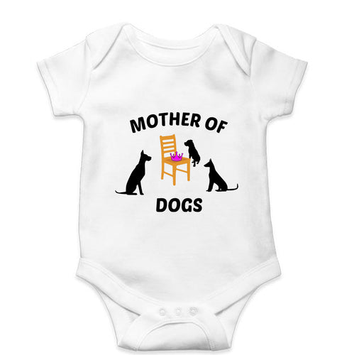 Mother of Dog Kids Romper For Baby Boy/Girl-White-Ektarfa.online