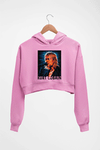 Load image into Gallery viewer, Kurt Cobain Crop HOODIE FOR WOMEN-Light Baby Pink-Ektarfa.online
