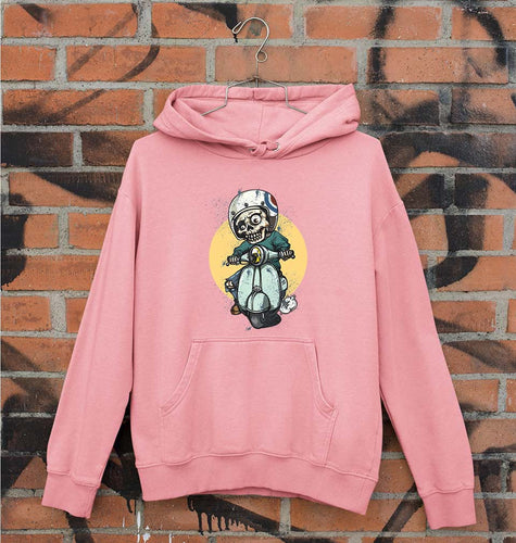Skull Unisex Hoodie for Men/Women-Light Baby Pink-Ektarfa.online