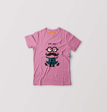 Load image into Gallery viewer, Minion Kids T-Shirt for Boy/Girl-Pink-Ektarfa.online
