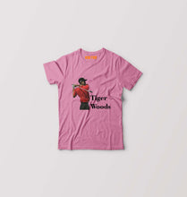 Load image into Gallery viewer, Tiger Woods Kids T-Shirt for Boy/Girl-Pink-Ektarfa.online
