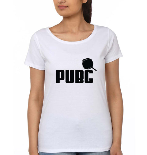 PUBG T-Shirt for Women-White-Ektarfa.online