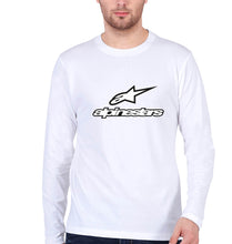 Load image into Gallery viewer, Alpinestars Full Sleeves T-Shirt for Men-White-Ektarfa.online
