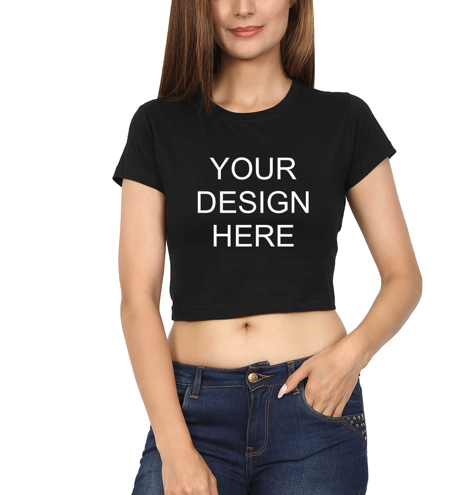 Customized-Custom-Personalized Crop Top for Women