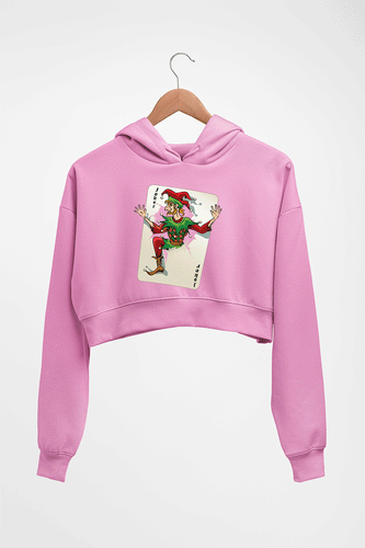 Joker Crop HOODIE FOR WOMEN-Light Baby Pink-Ektarfa.online