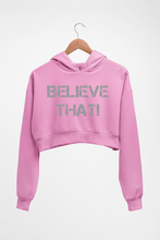 Load image into Gallery viewer, Believe That Roman Reigns WWE Crop HOODIE FOR WOMEN
