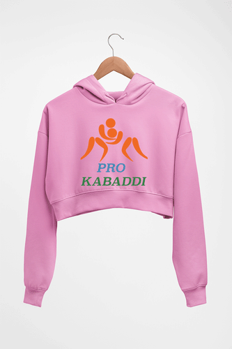 Kadaddi Crop HOODIE FOR WOMEN-Light Baby Pink-Ektarfa.online