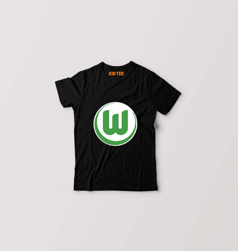 Wolfsburg Kids T-Shirt for Boy/Girl-Black-Ektarfa.online