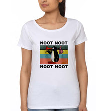 Load image into Gallery viewer, Pingu T-Shirt for Women-White-Ektarfa.online
