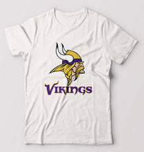 Load image into Gallery viewer, Vikings T-Shirt for Men-White-Ektarfa.online
