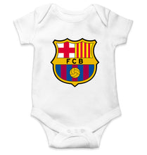 Load image into Gallery viewer, Barcelona Kids Romper For Baby Boy/Girl-0-5 Months(18 Inches)-White-Ektarfa.online
