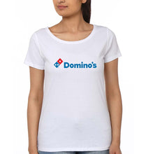 Load image into Gallery viewer, Domino&#39;s T-Shirt for Women-White-Ektarfa.online
