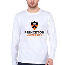 Load image into Gallery viewer, Princeton Full Sleeves T-Shirt for Men-White-Ektarfa.online
