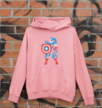 Load image into Gallery viewer, Captain America Superhero Unisex Hoodie for Men/Women-Light Pink-Ektarfa.online
