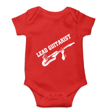 Load image into Gallery viewer, Guitarist Kids Romper For Baby Boy/Girl-0-5 Months(18 Inches)-RED-Ektarfa.online
