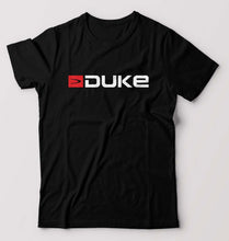 Load image into Gallery viewer, Duke T-Shirt for Men-S(38 Inches)-Black-Ektarfa.online
