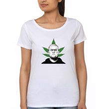 Load image into Gallery viewer, Nate Diaz UFC T-Shirt for Women-White-Ektarfa.online
