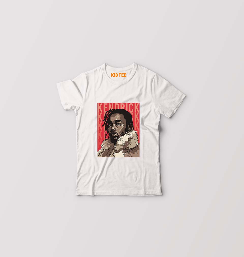 Kendrick Lamar Kids T-Shirt for Boy/Girl-White-Ektarfa.online