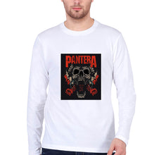 Load image into Gallery viewer, Pantera Full Sleeves T-Shirt for Men-White-Ektarfa.online
