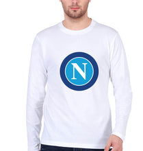 Load image into Gallery viewer, Napoli Full Sleeves T-Shirt for Men-White-Ektarfa.online
