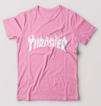 Load image into Gallery viewer, Thrasher T-Shirt for Men-Light Baby Pink-Ektarfa.online
