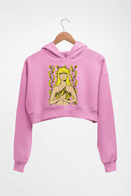 Load image into Gallery viewer, The Velvet Underground Crop HOODIE FOR WOMEN-Light Baby Pink-Ektarfa.online
