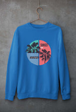 Load image into Gallery viewer, Sunset California Unisex Sweatshirt for Men/Women-S(40 Inches)-Royal Blue-Ektarfa.online
