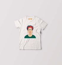 Load image into Gallery viewer, Frida Kahlo Kids T-Shirt for Boy/Girl-White-Ektarfa.online
