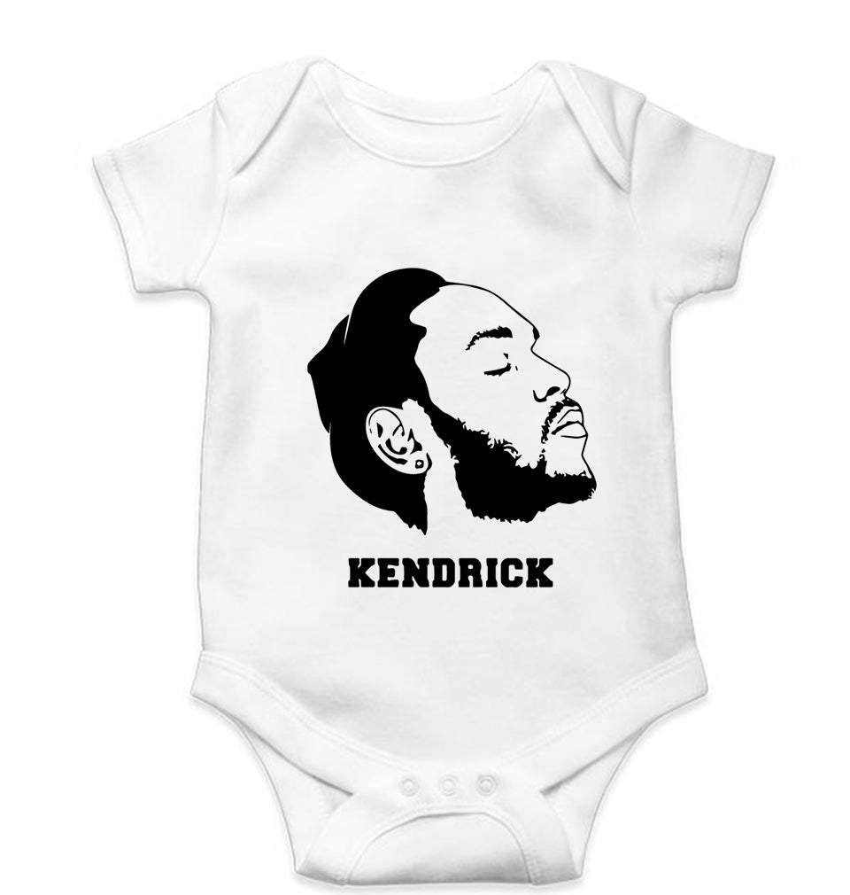 Kendrick Lamar Kids Romper For Baby Boy/Girl-0-5 Months(18 Inches)-White-Ektarfa.online