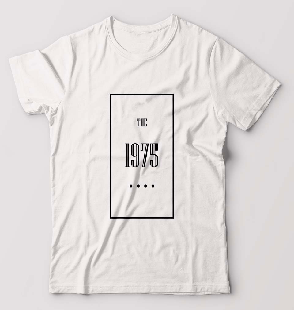 The 1975 T-Shirt for Men-S(38 Inches)-White-Ektarfa.online