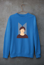 Load image into Gallery viewer, V-BTS(K-Pop) Unisex Sweatshirt for Men/Women-S(40 Inches)-Royal Blue-Ektarfa.online
