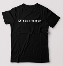 Load image into Gallery viewer, Sennheiser T-Shirt for Men-S(38 Inches)-Black-Ektarfa.online
