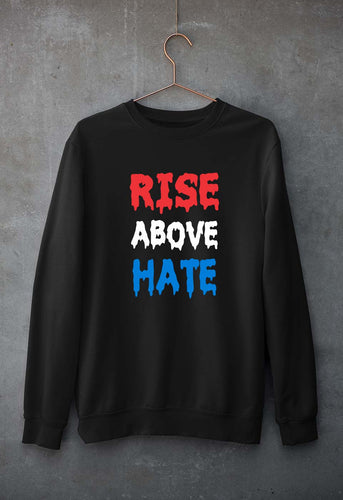 Rise Above Hate John Cena Unisex Sweatshirt for Men/Women-Black-Ektarfa.online