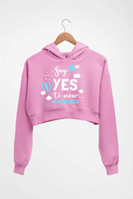 Load image into Gallery viewer, Travel Adventures Crop HOODIE FOR WOMEN-Light Baby Pink-Ektarfa.online

