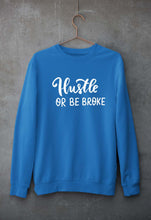 Load image into Gallery viewer, Hustle Unisex Sweatshirt for Men/Women-S(40 Inches)-Royal Blue-Ektarfa.online

