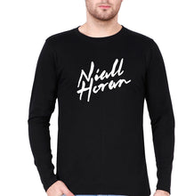 Load image into Gallery viewer, Niall Horan Full Sleeves T-Shirt for Men-Black-Ektarfa.online
