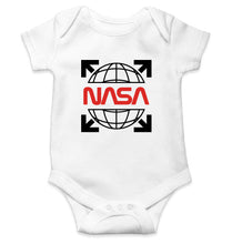 Load image into Gallery viewer, Nasa White Off Kids Romper For Baby Boy/Girl-0-5 Months(18 Inches)-White-Ektarfa.online
