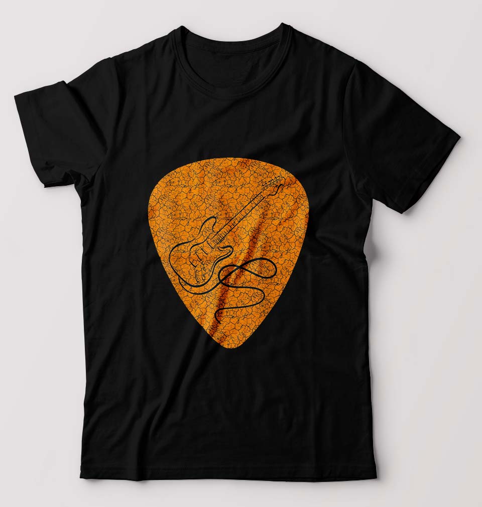 Guitar T-Shirt for Men-Black-Ektarfa.online